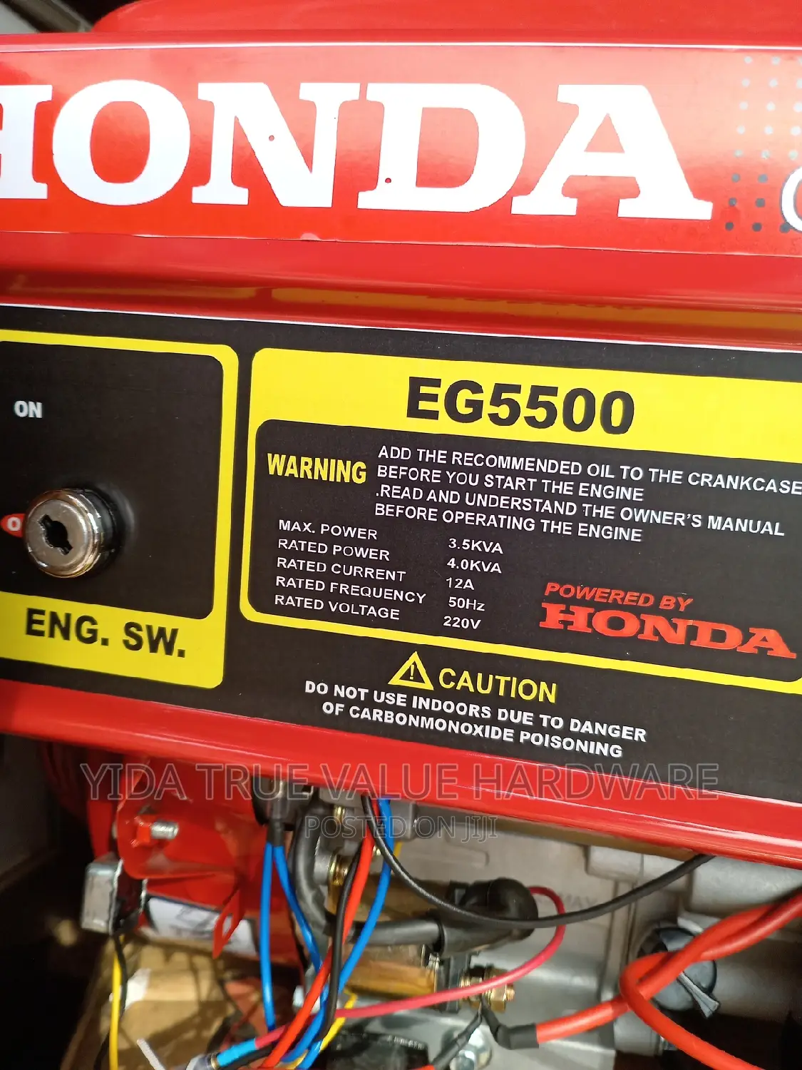 Generator Honda Key Start 3.3kva