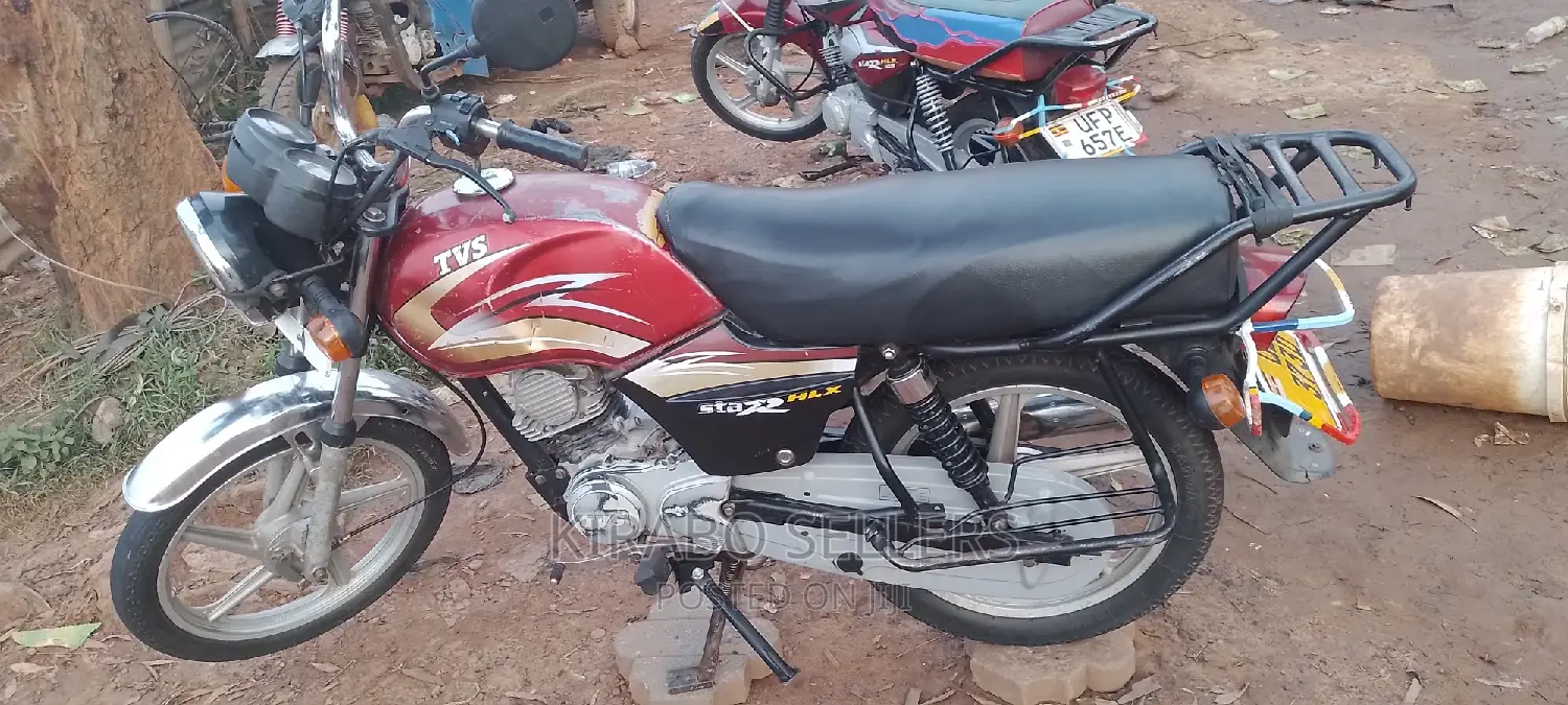 TVS XL 100 2018 Red