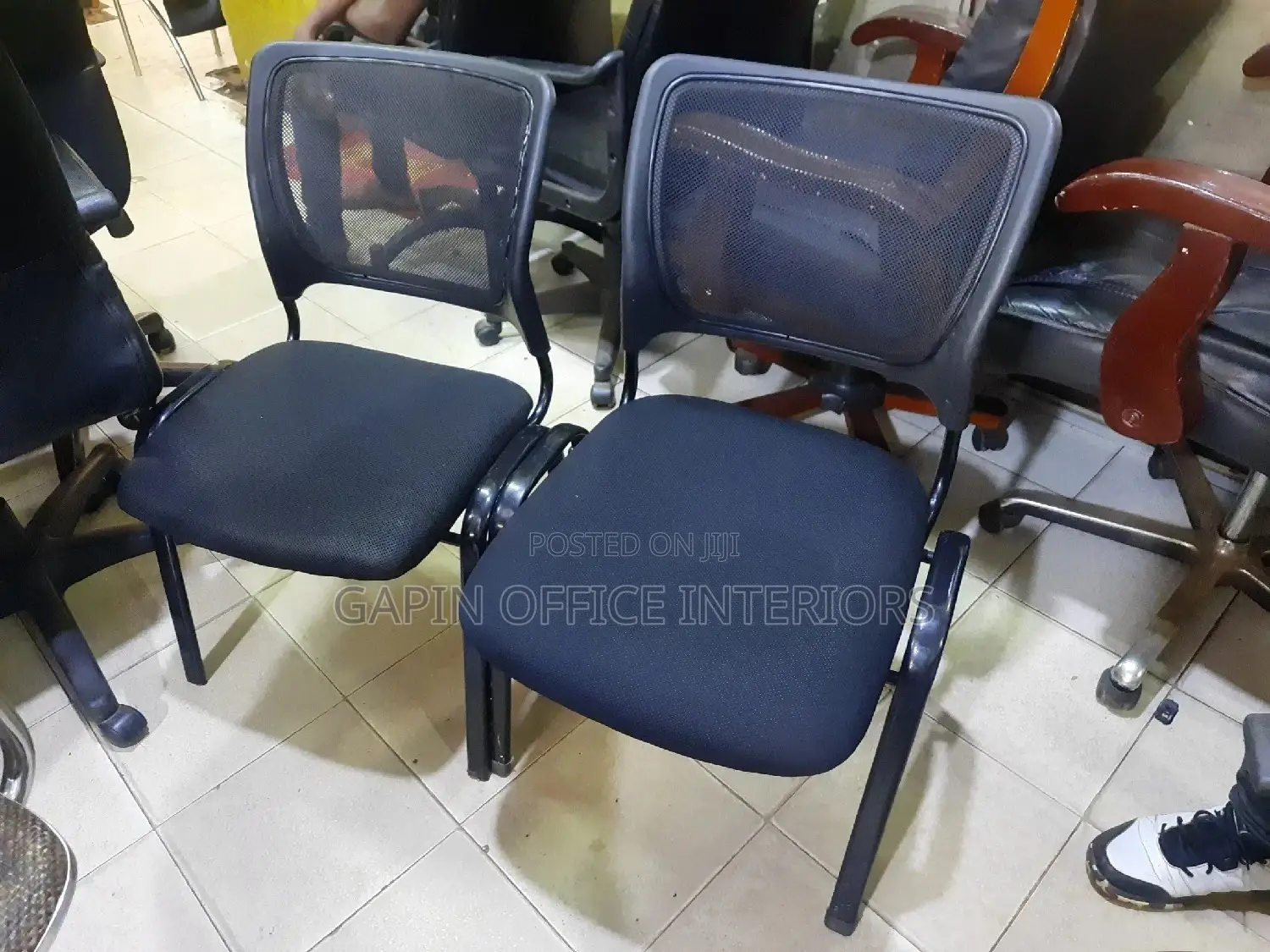 Waiting Chairs, 2 Pieces