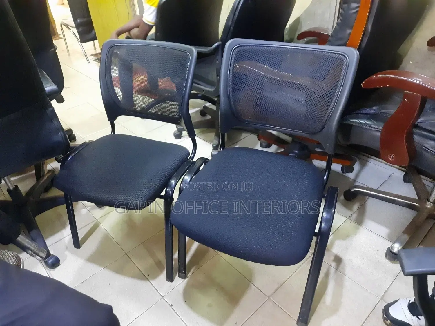 Waiting Chairs, 2 Pieces