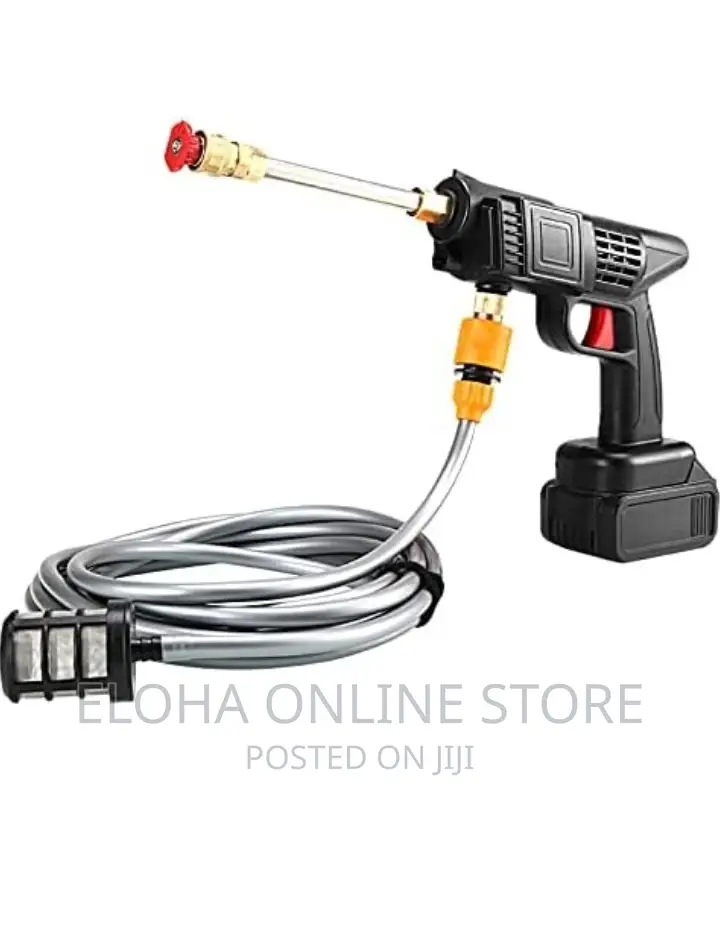 Cordless High Pressure Car Washer With Nozzle