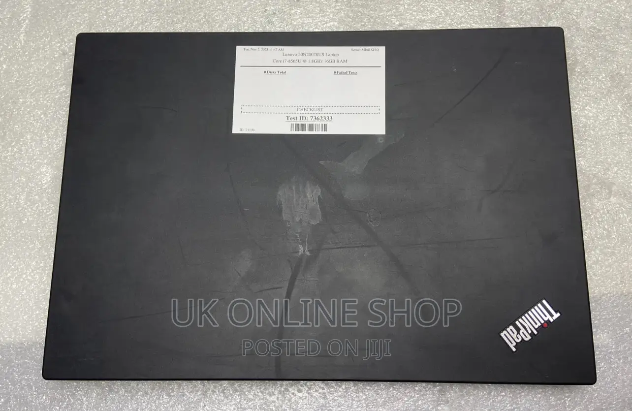 Laptop Lenovo Thinkpad T490s 4GB Intel Core I5 SSD 500GB