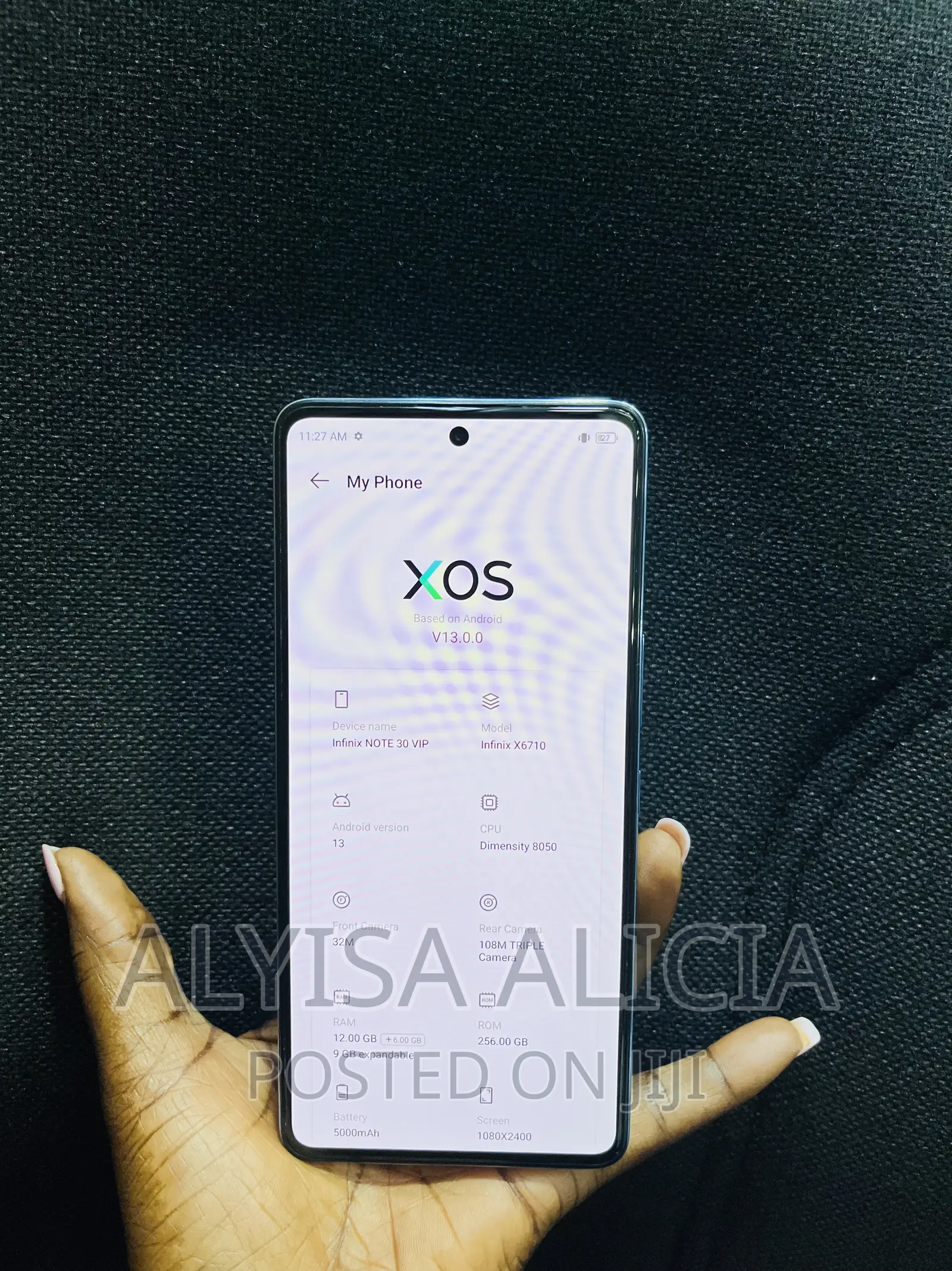 Infinix Note 30 VIP 256 GB Blue