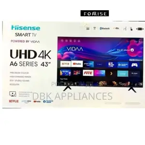 Hisense 43inch Uhd Smart TVS A6series