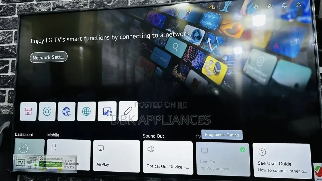 Lg 50inch Uhd Real Smart TVS With a Magic Remote
