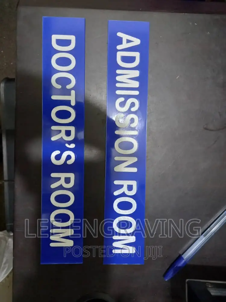 Door Signage, Key Holders, Names Tag