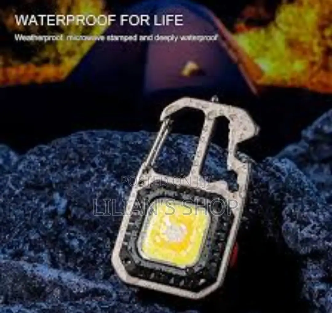 Rechargeable Multifunction Key Chain Light