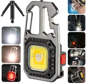 Rechargeable Multifunction Key Chain Light