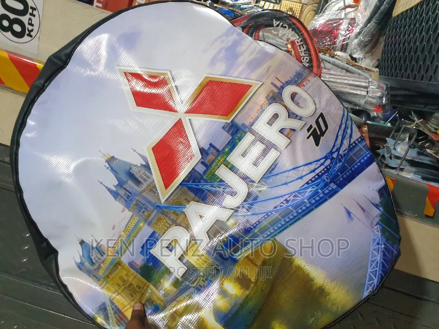 Mitsubishi Pajero Spare Tyre Cloth Cover