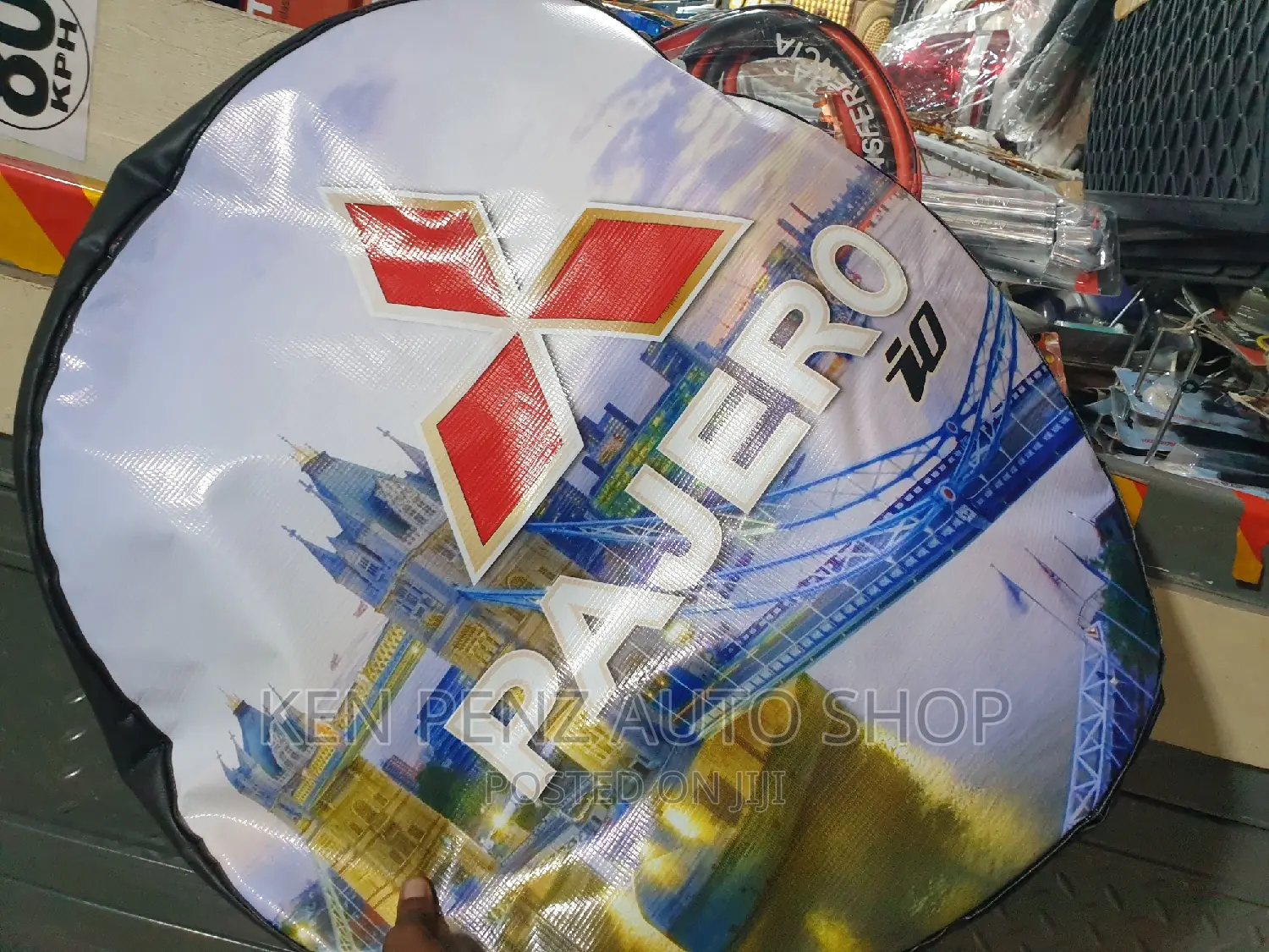 Mitsubishi Pajero Spare Tyre Cloth Cover