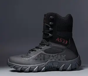 Original Black A533 Rubber Desert Boots