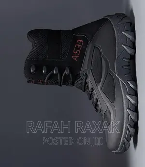 Original Black A533 Rubber Desert Boots