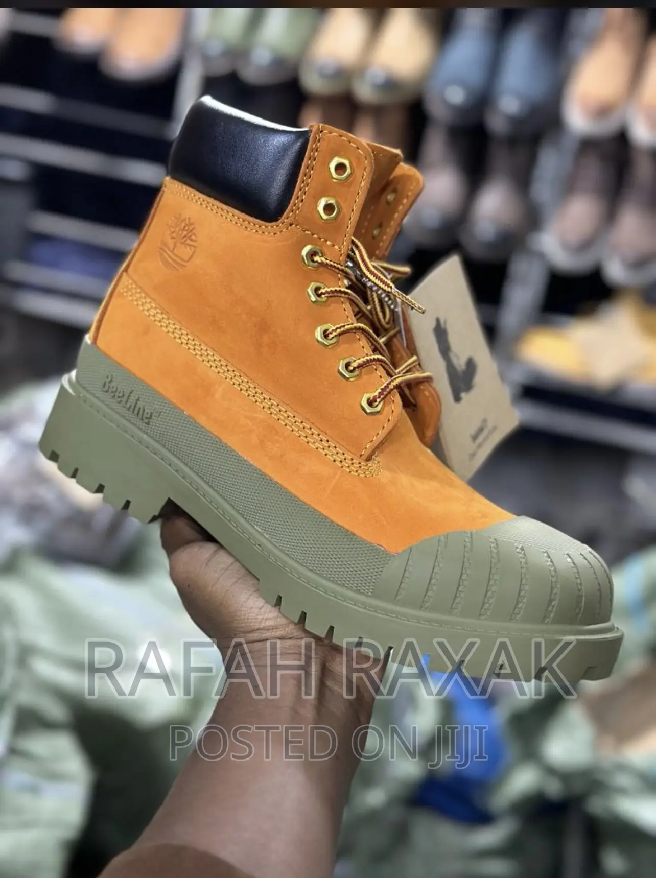 Original Yellow Beeline Timberland Leather Boot