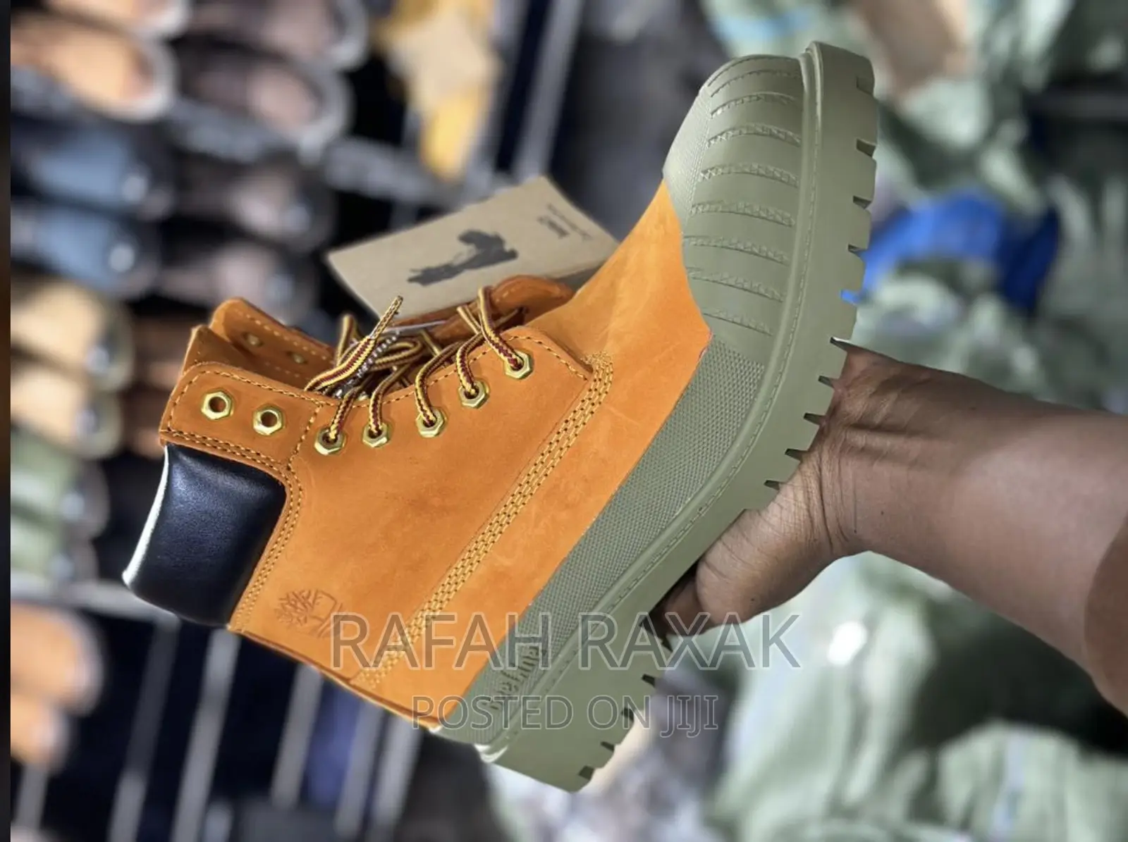 Original Yellow Beeline Timberland Leather Boot