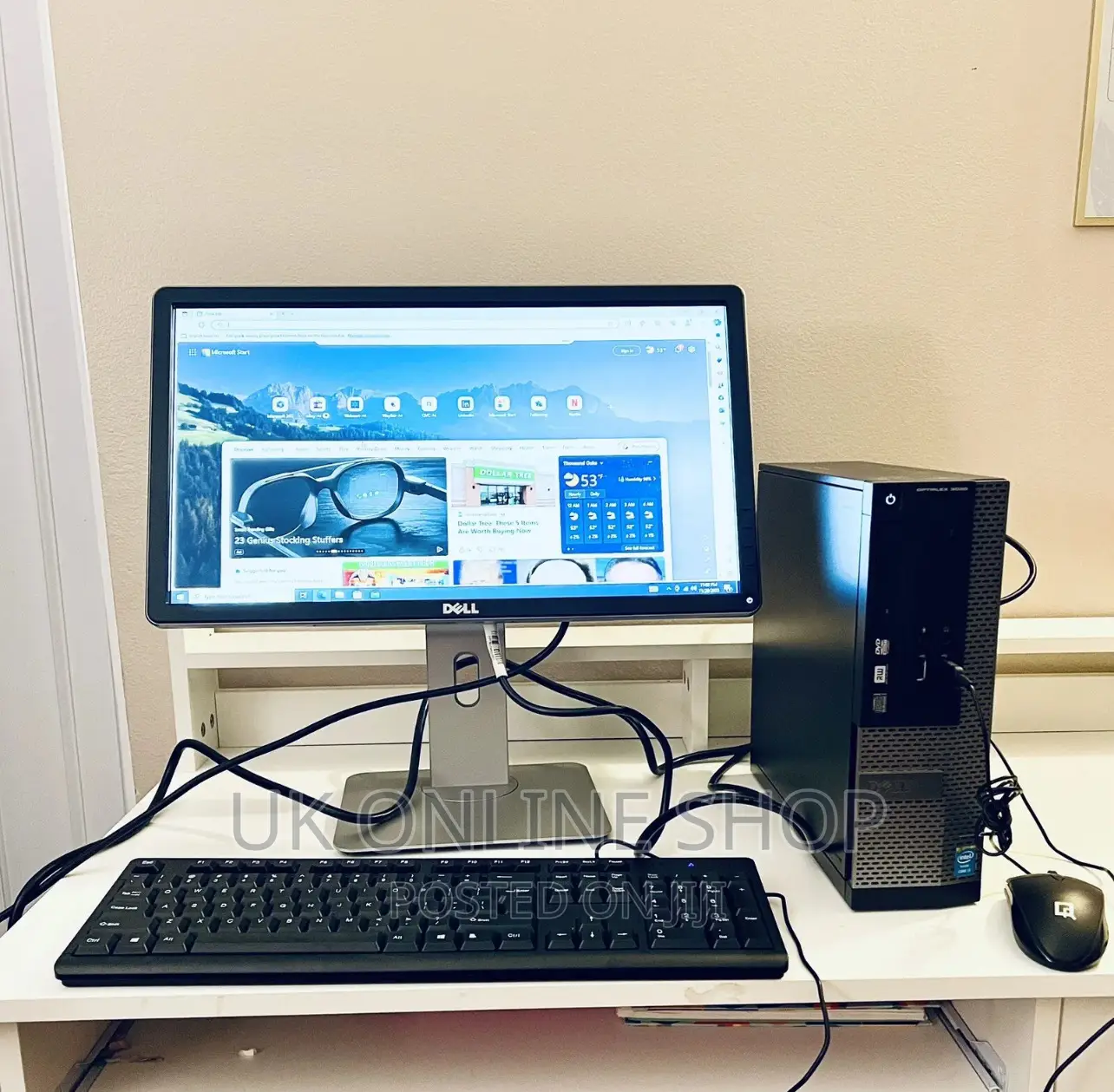 Desktop Computer Dell OptiPlex 3020 8GB Intel Core I5 HDD 500GB