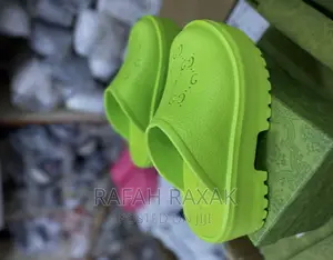Original Green Ladies Gucci Dapadans Sandals
