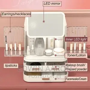 Make-Up Organizer With Mirror