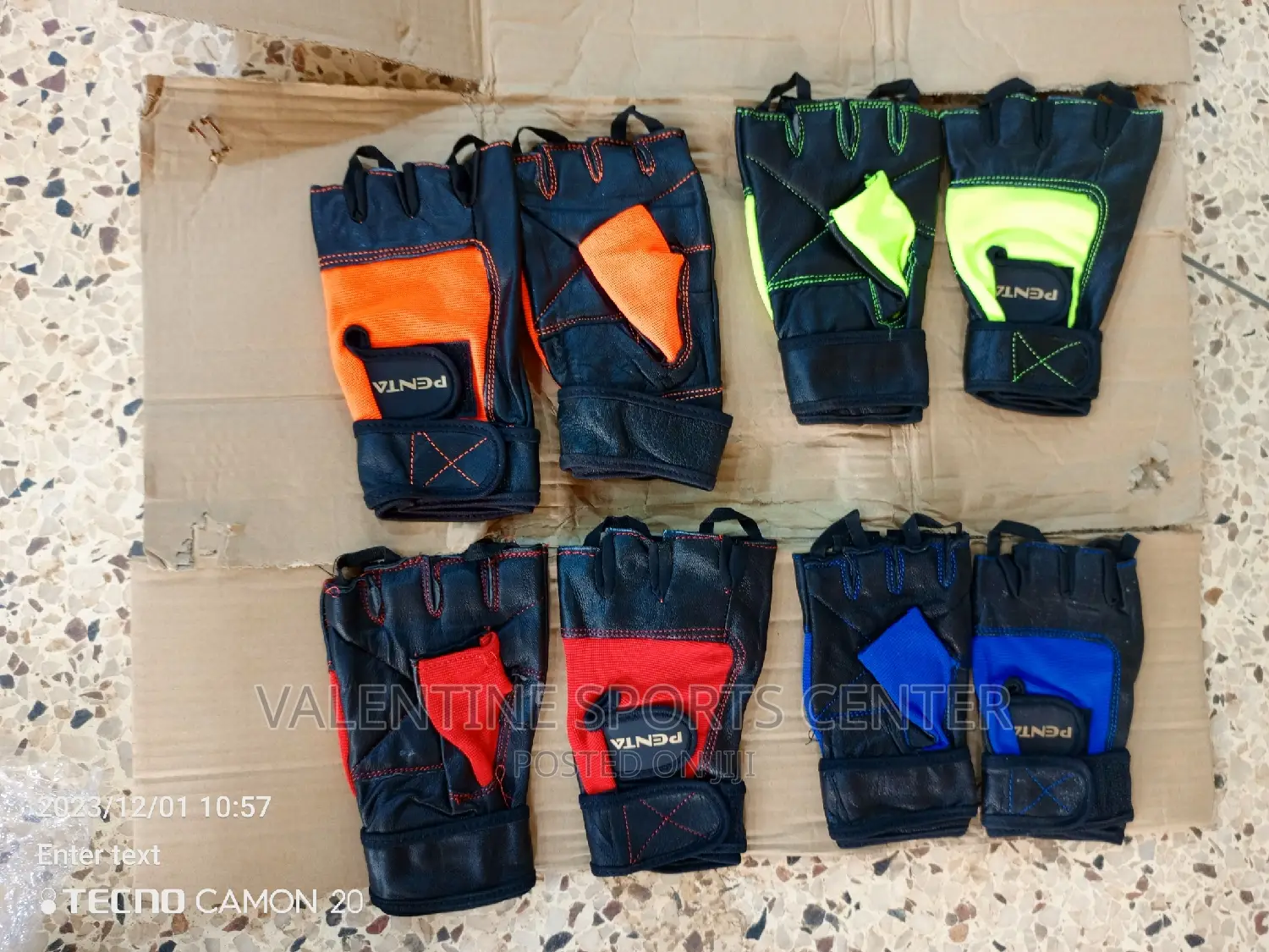 Gym Gloves Original Material All Different Colors and Sizes