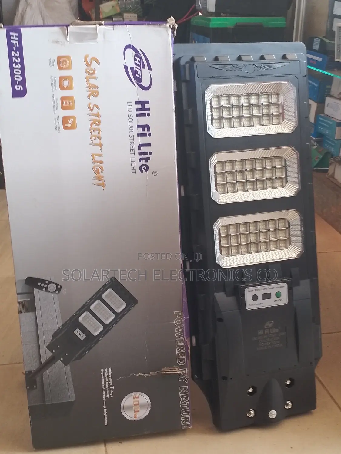 300 W Hi Fi Lite Solar Street Lights
