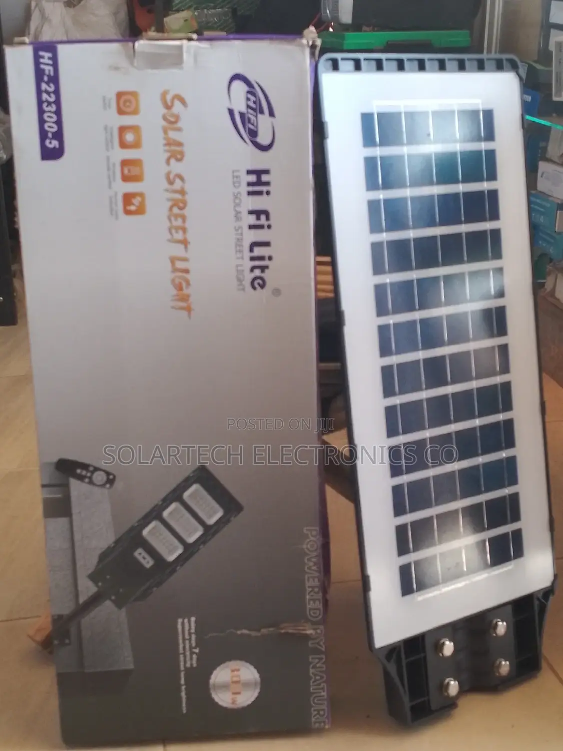 300 W Hi Fi Lite Solar Street Lights