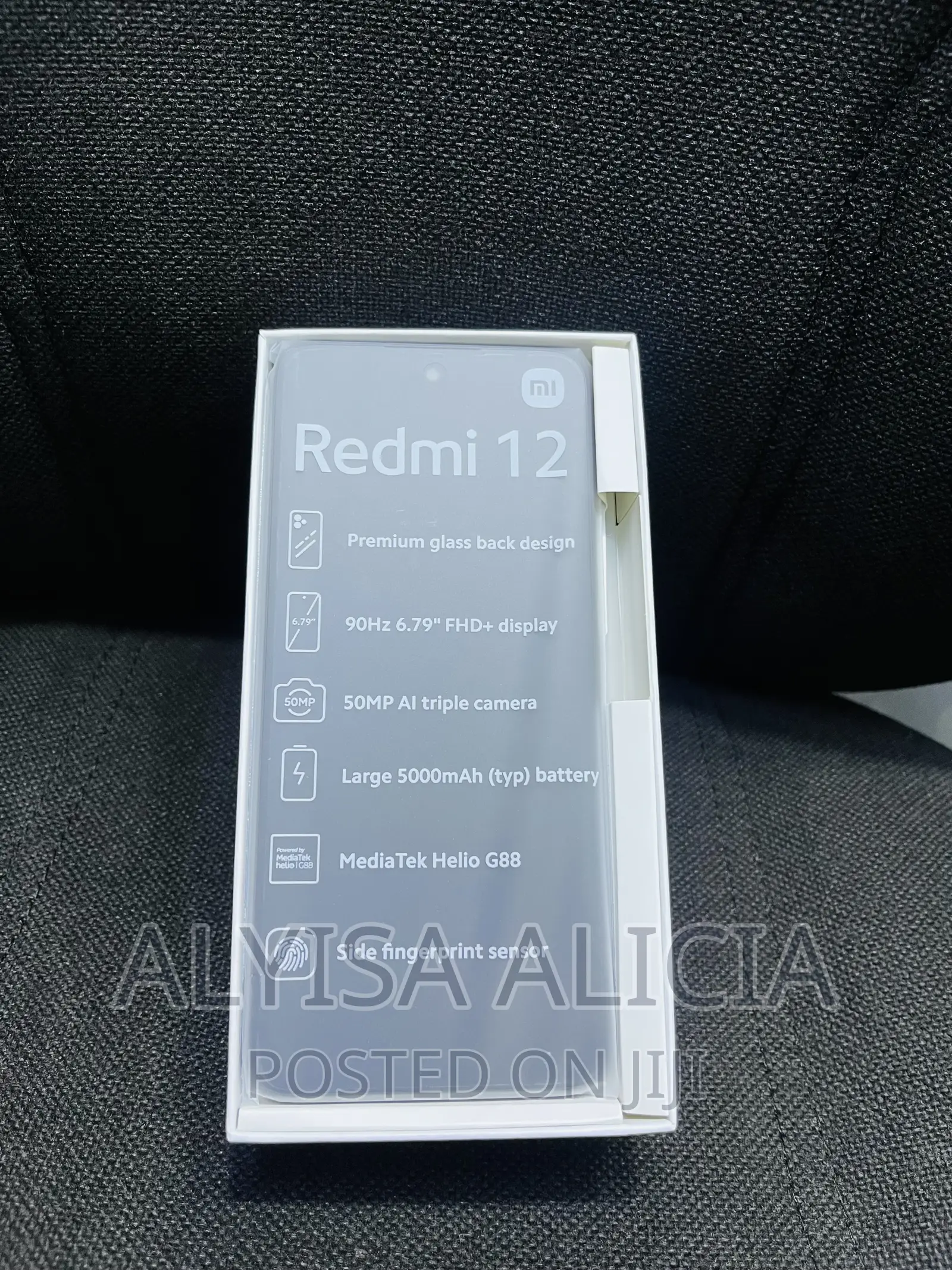 New Xiaomi Redmi 12 256 GB Black