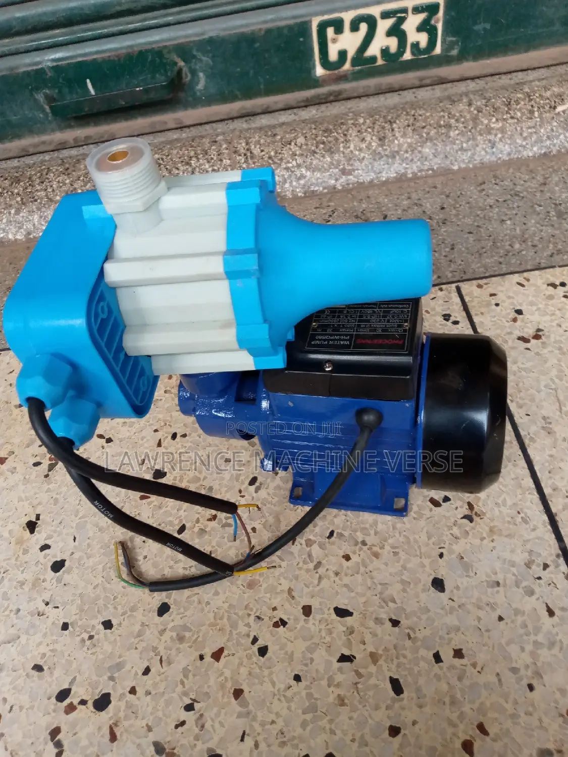 Surface Water Pump and Pump Control