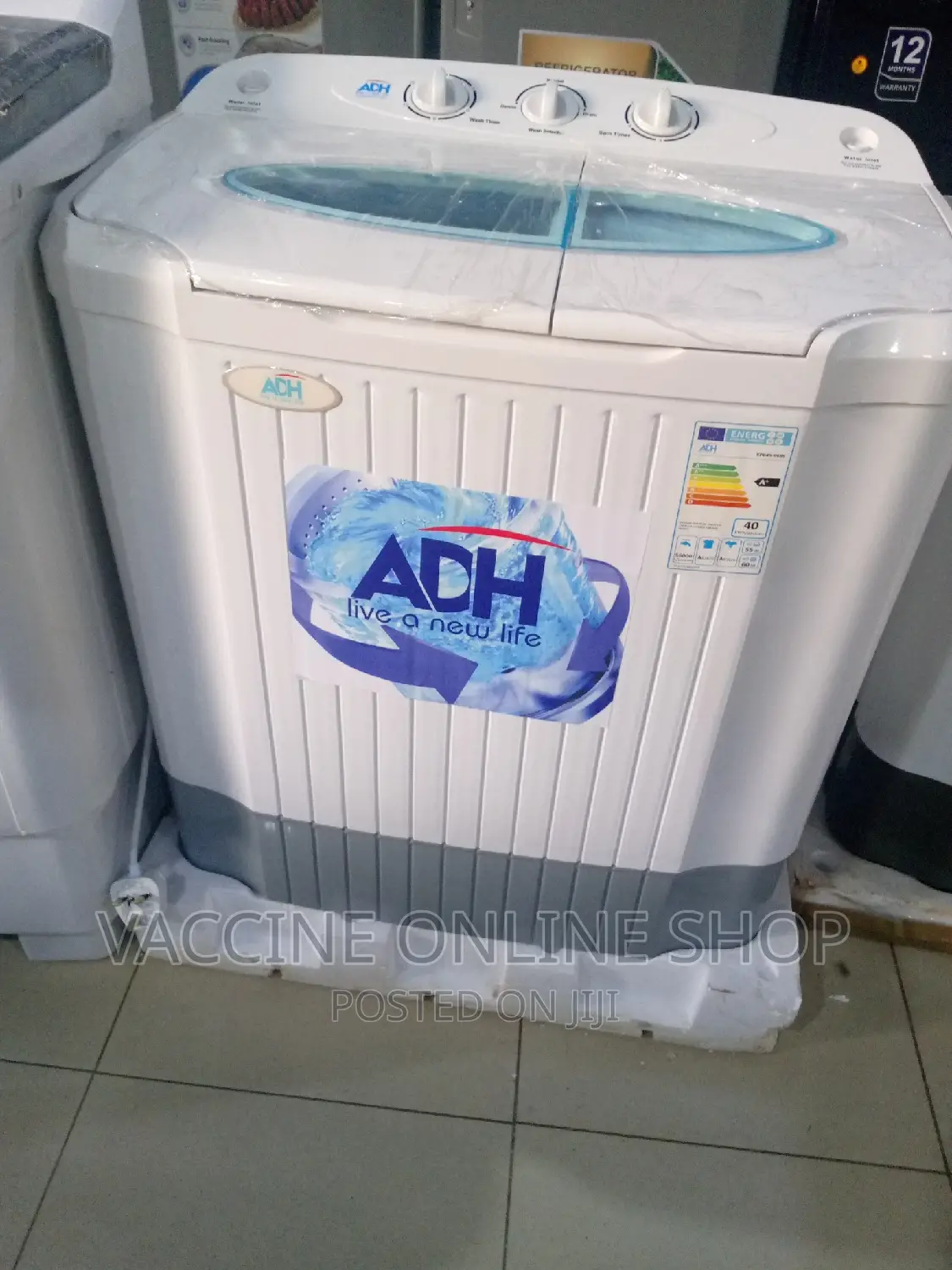 ADH Washing Machine 5kg Wash and Dry Machine N34