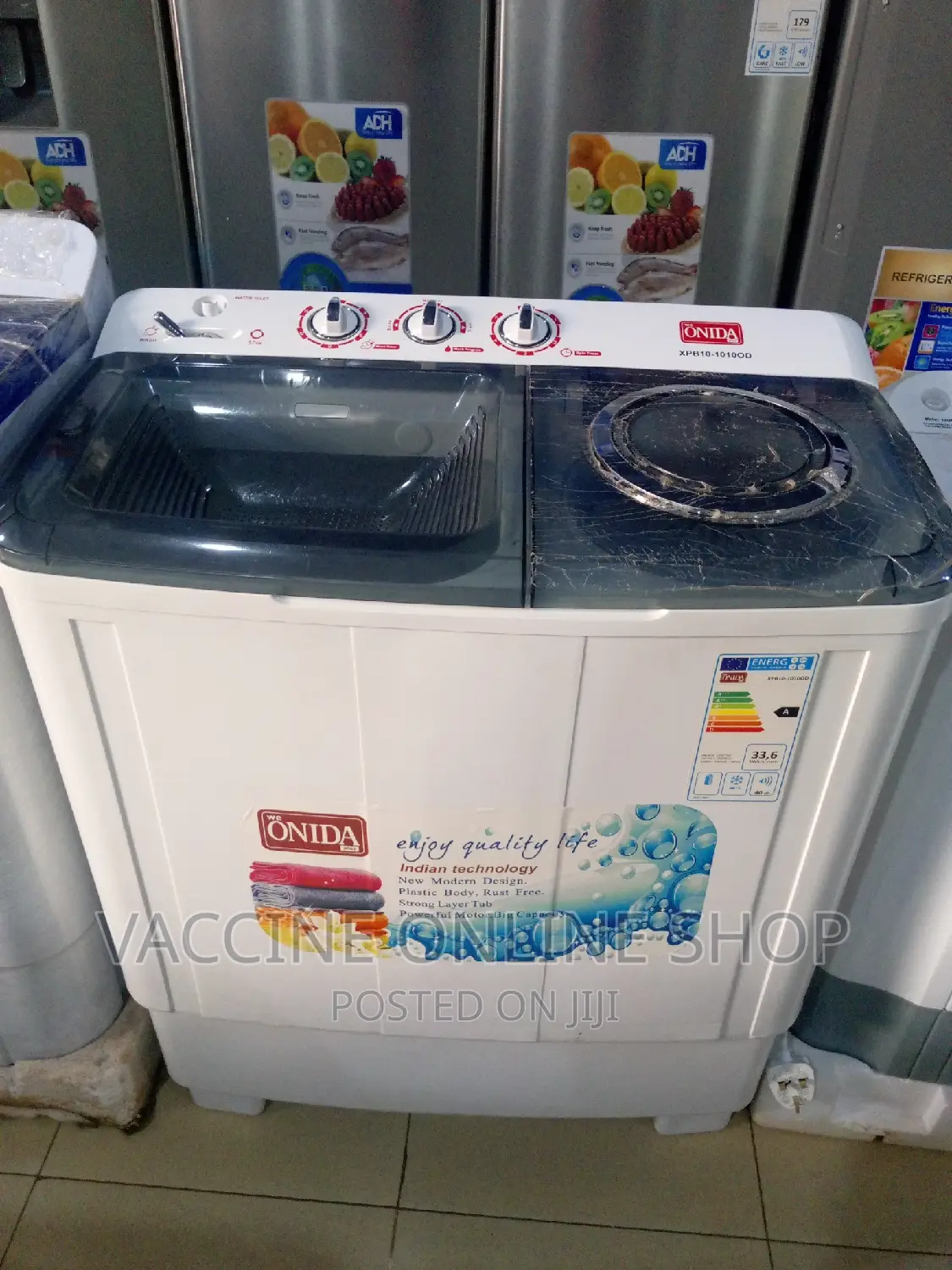 Onida 10kg Washing Machine/Wash and Drys N52