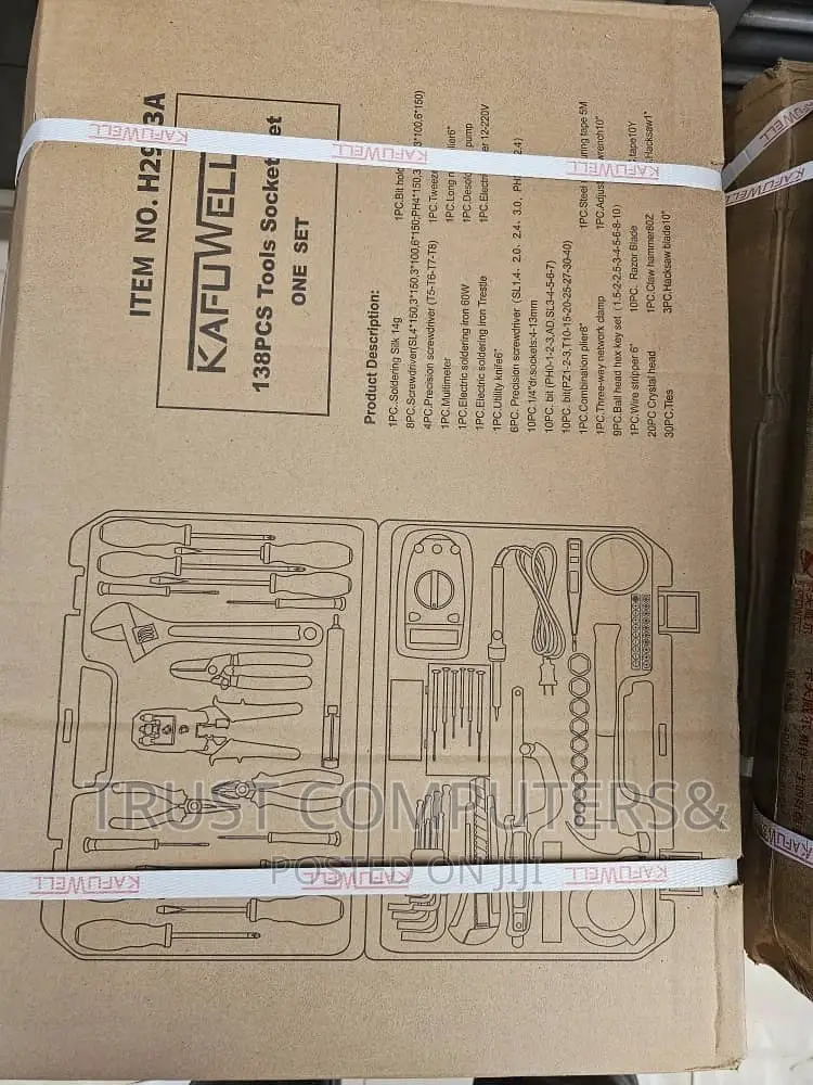 Networking Tool Kit 138 Pieces