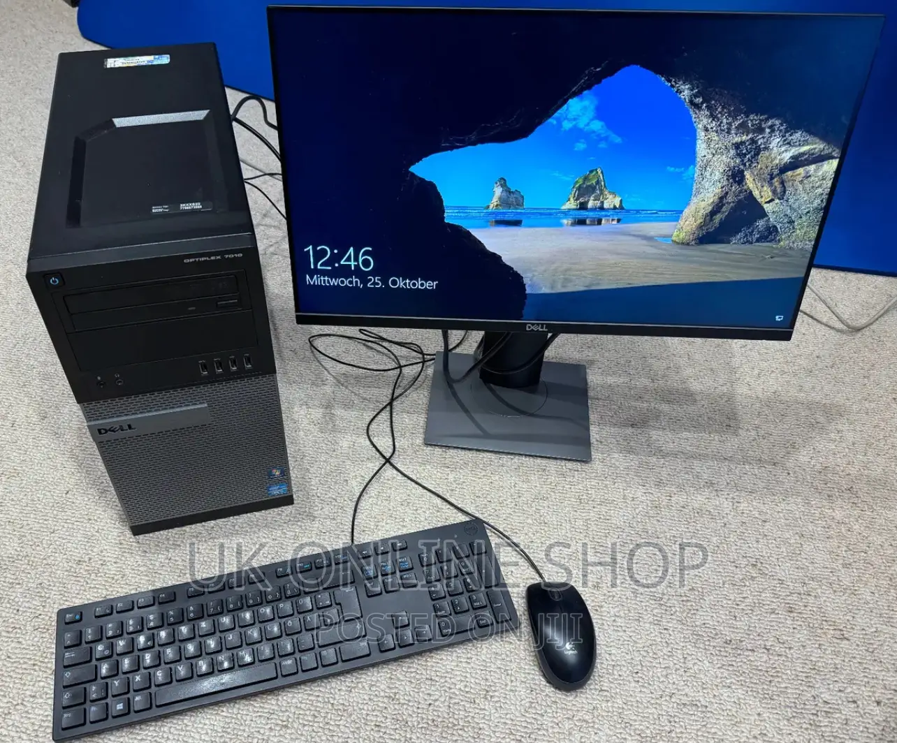 Desktop Computer Dell OptiPlex 3010 4GB Intel Core I5 HDD 500GB