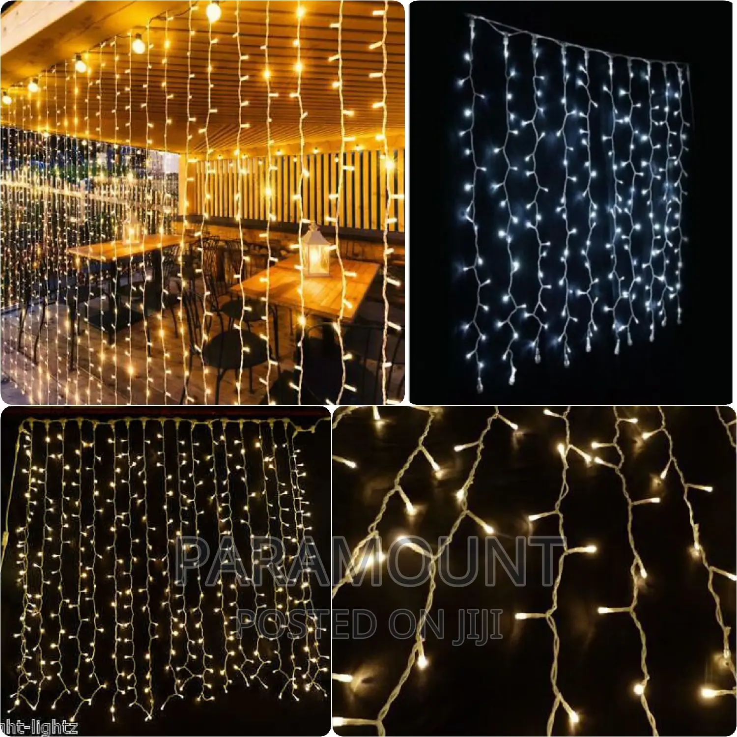 Christmas Curtain Lights (3mx3m)