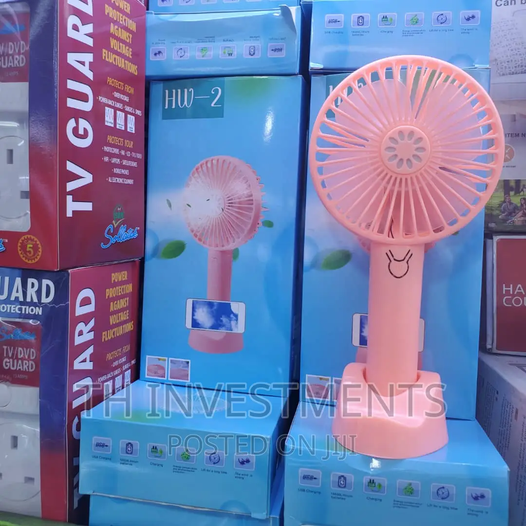 Rechargeable Hand Held Fan.
