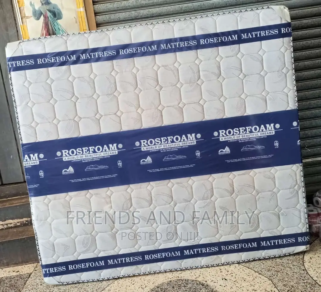 High Density Rose Foam Mattress 6*6*8.Inches
