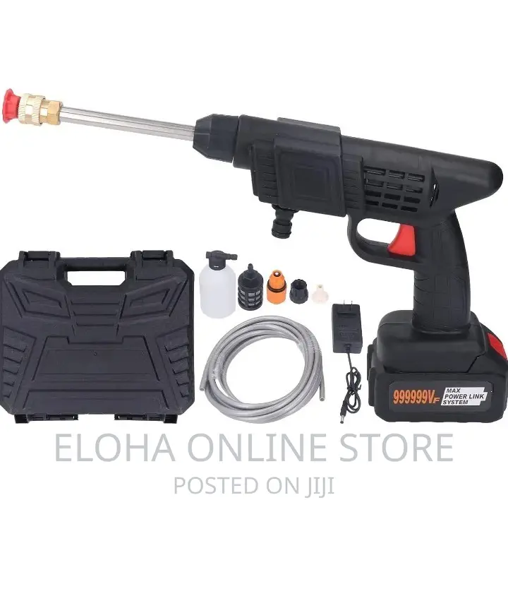 Rechargeable High Pressure Car Washer Gun