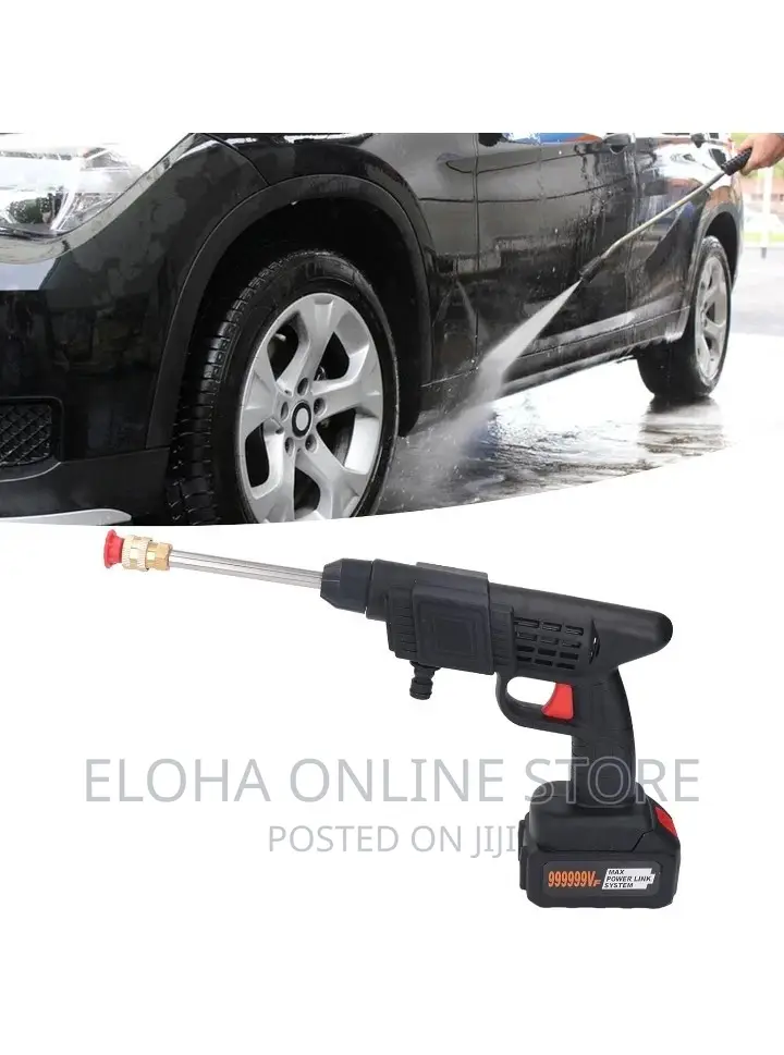 Rechargeable High Pressure Car Washer Gun