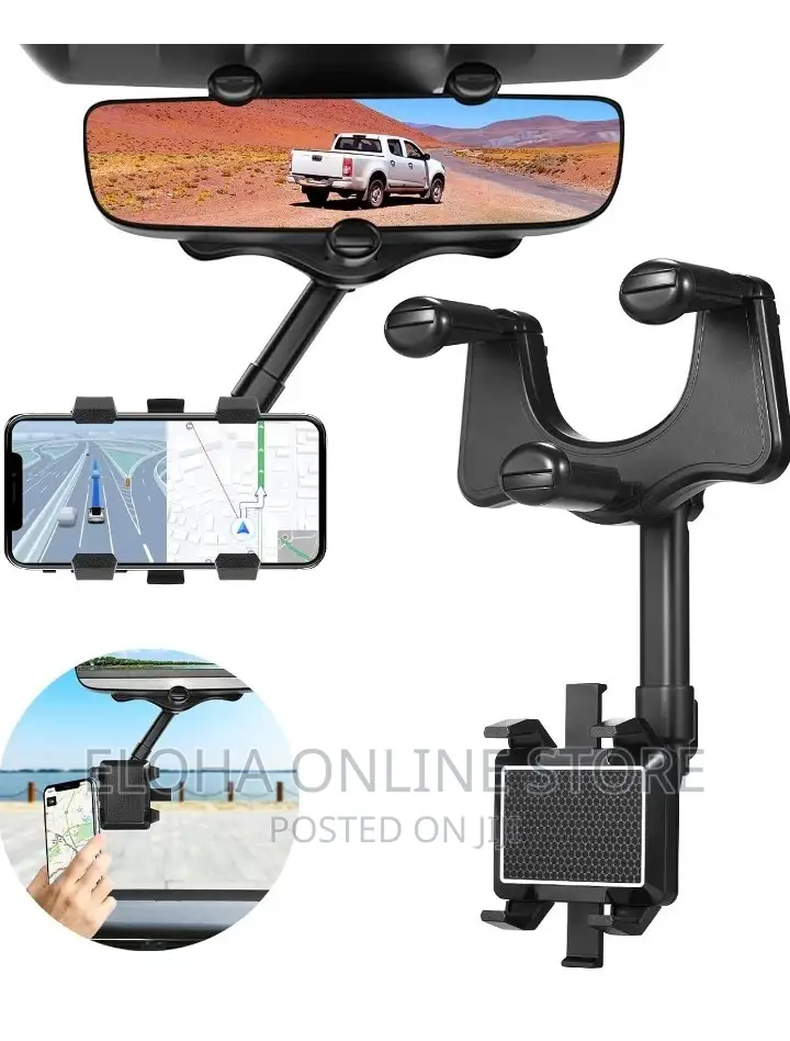 360 Rotatable Rearview Car Mobile Phone Holder