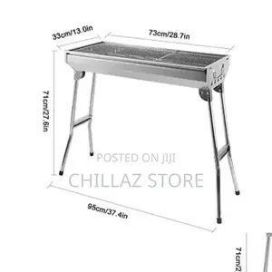 Stainless Steel Foldable BBQ Grill