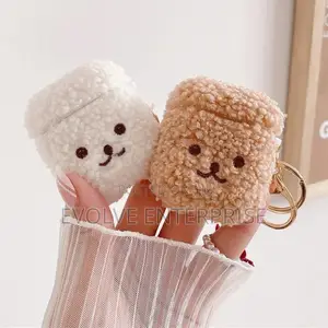 Cute Plush Pig Teddy Dog Case for Apple Airpods Pro Cover