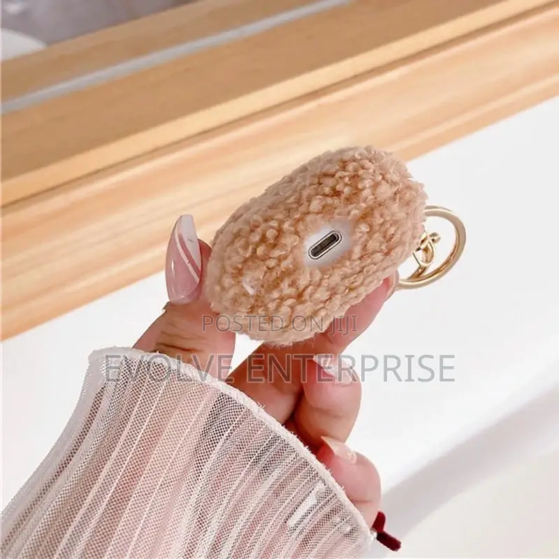 Cute Plush Pig Teddy Dog Case for Apple Airpods Pro Cover