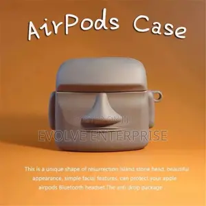 Funny 3d Moai Statue Earphone Case for Airpods Pro