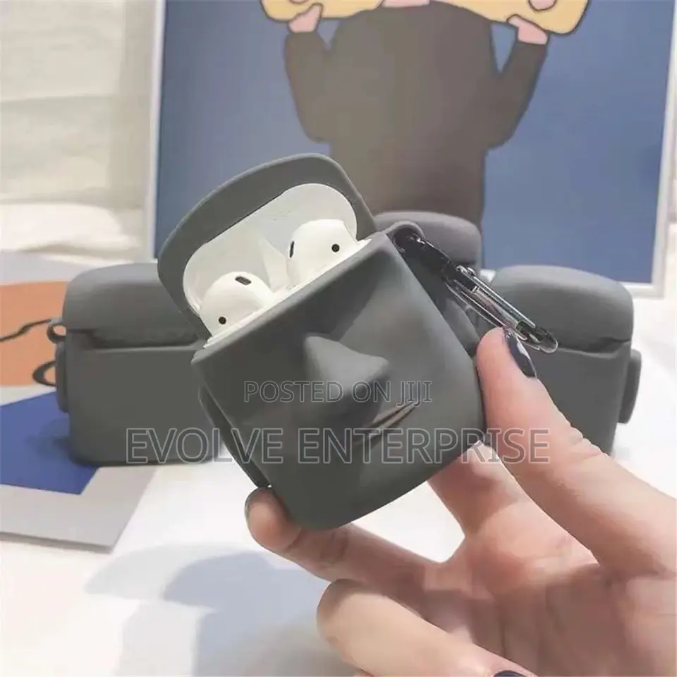 Funny 3d Moai Statue Earphone Case for Airpods Pro