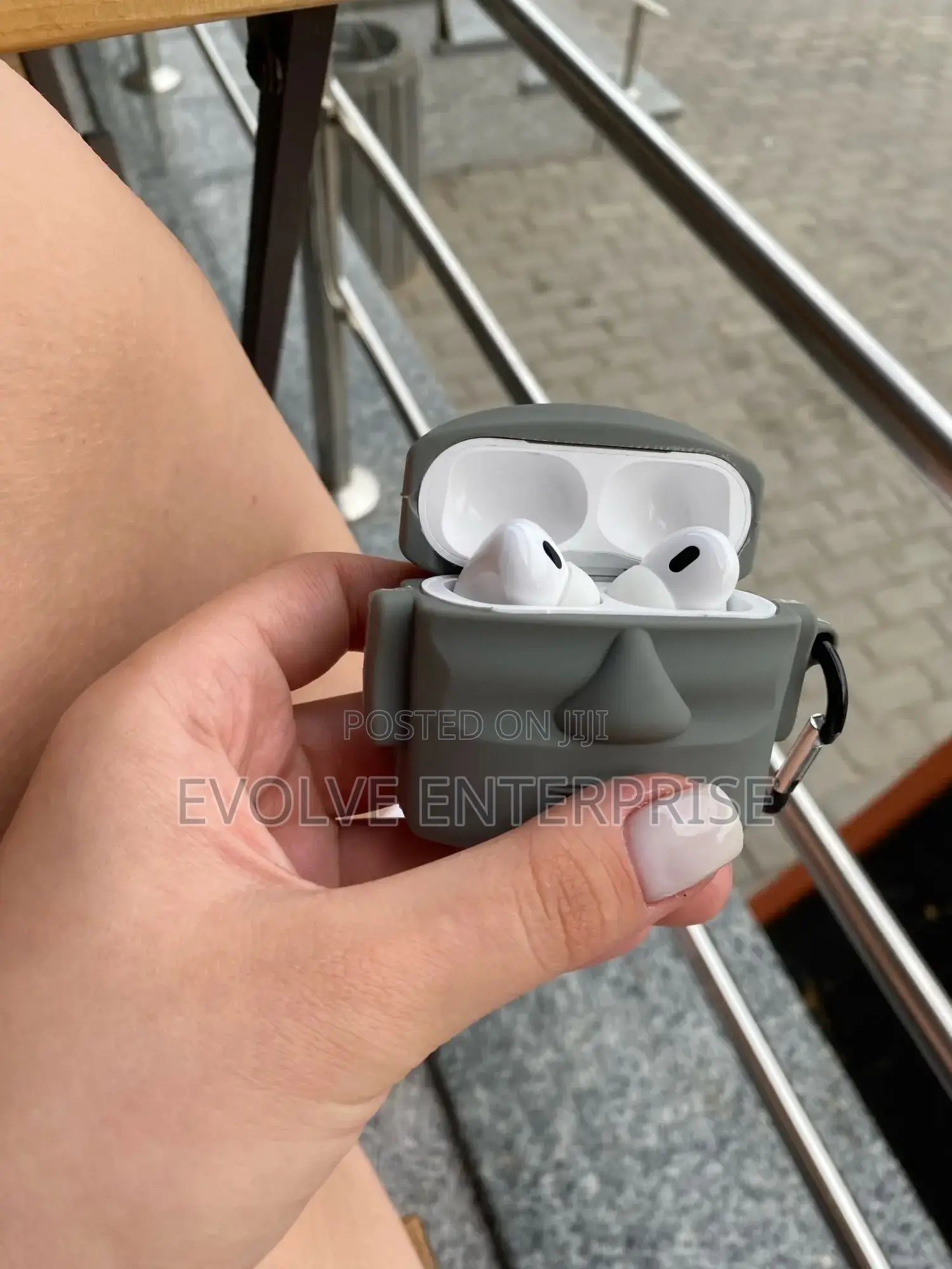 Funny 3d Moai Statue Earphone Case for Airpods Pro