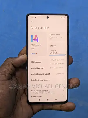 Xiaomi Redmi Note 12 Pro+ 5G 256 GB Black