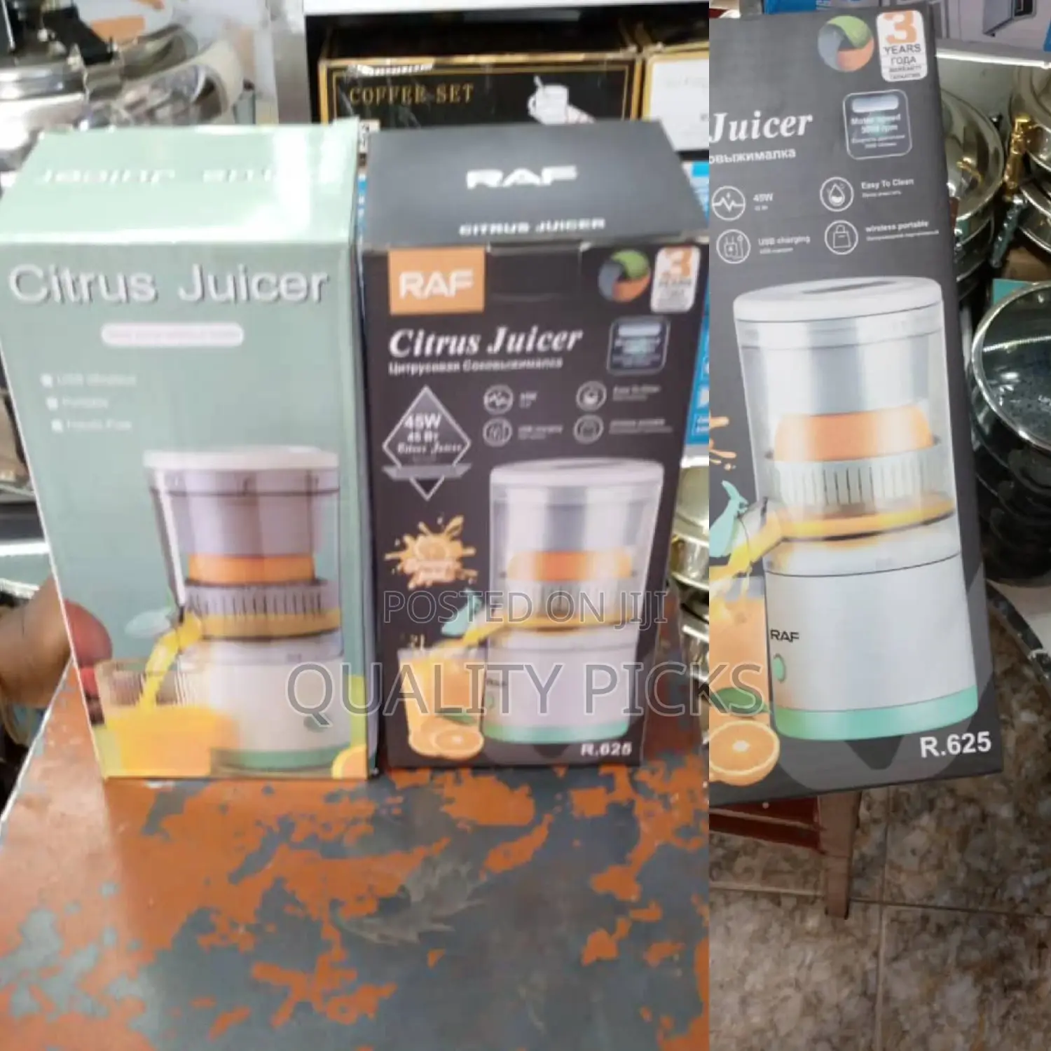 Rechargeable Citrus Juicer