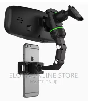 New Adjustable Rearview Mirror Phone Holder