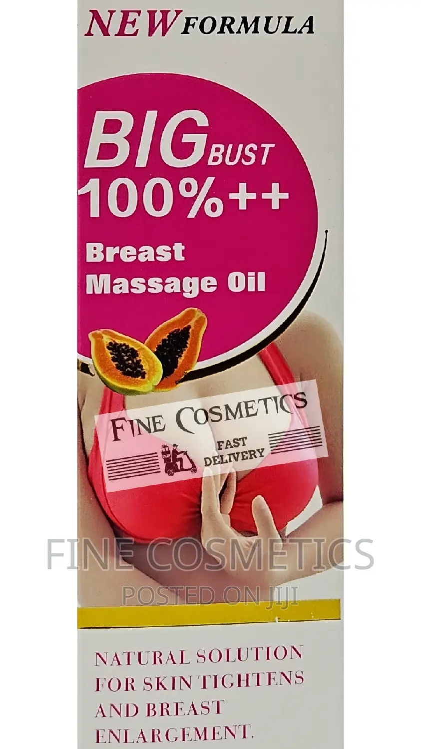 Breast Enlargement Oil 100% Safe Breast Regrowth Massage Oil