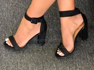 Ladies Open Block Heels