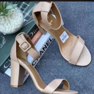 Ladies Open Block Heels