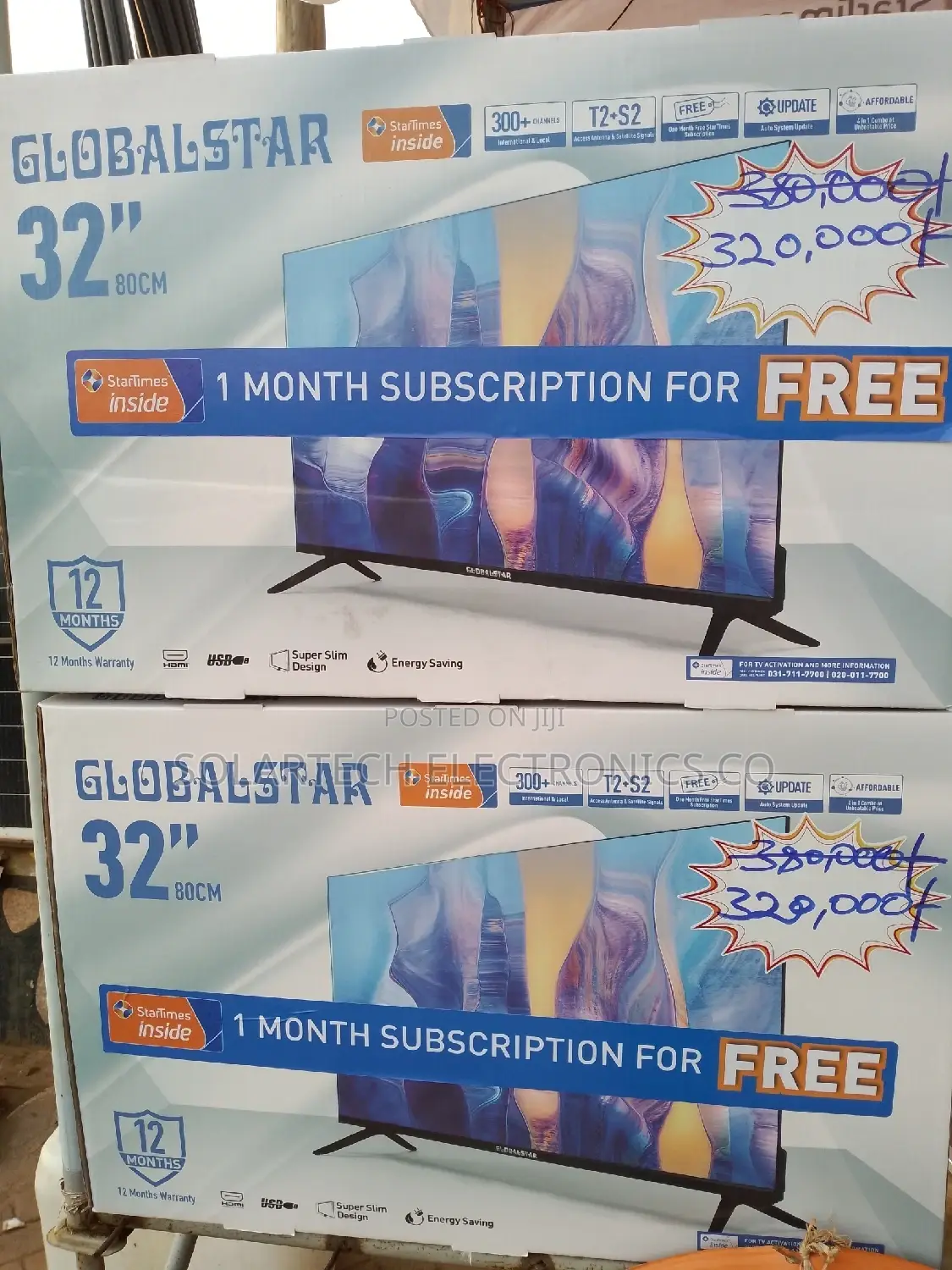 A Gold Star 32 Inch Tv