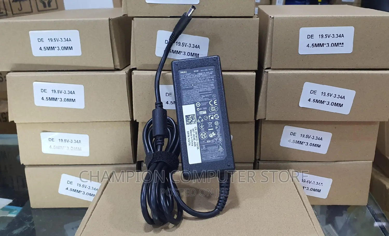 Dell Small Pin Laptop Charger 45w, 65w, 90w 19.5v, 2.31a